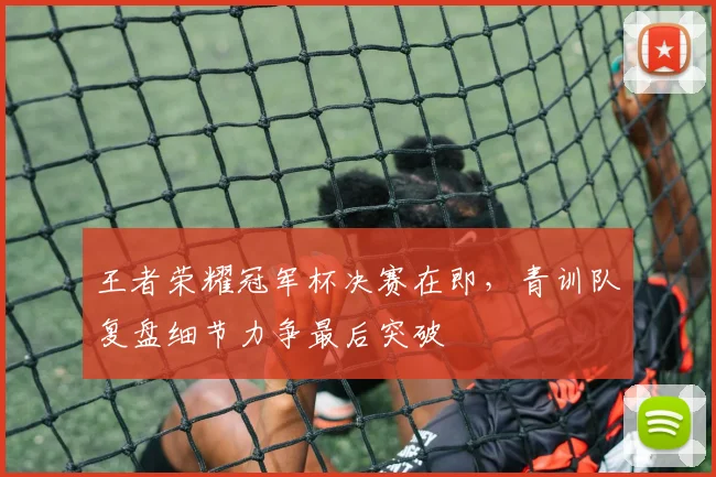 王者荣耀冠军杯决赛在即,青训队复盘细节力争最后突破
